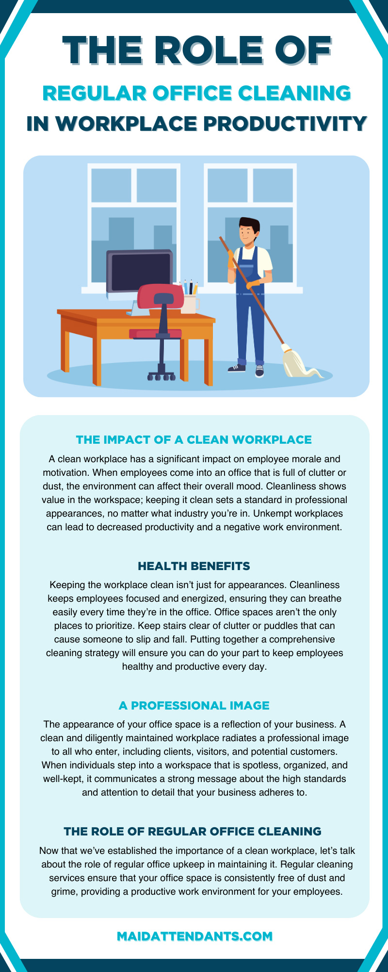 The Role of Regular Office Cleaning in Workplace Productivity